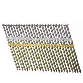 FastenerUSA 5-1/8" x .148 SMOOTH BRITE STRIP NAILS 21-DEG PLASTIC 1,350ct | 40D-FRAMING135