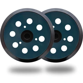 2 Pack 5 Inch 8 Hole Replacement Sander Pad for BO5010 BO5030K BO5031K BO5041K XOB01Z Orbital Sander -5" Hook and Loop Sanding Pad for Wood and Automative Sander