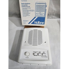 Nutone IS-329WH Radio Intercom 5" Outdoor Speaker