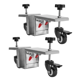 2PC Door Installation Kit, 500LBS Door Installation Tool, Heavy Duty Door Board Dolly for Doors 1.375 to 1.75 Bifold Doors, Steel Frame Doors, fire Doors, barn Doors，for Commercial & Residential Use