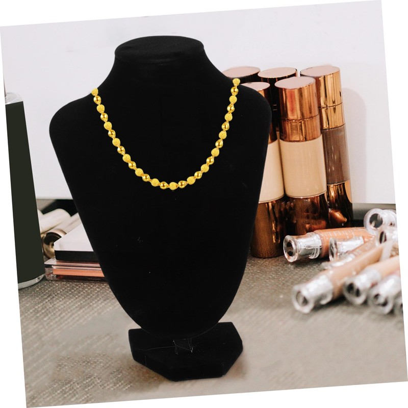 Operitacx Necklace Holder Stand Necklace Stand Adjustable Neck for Jewellery