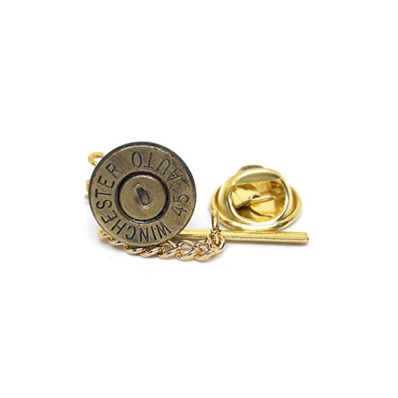 Menz Jewelry Accs Bullet .45 Caliber TIE TACK Manufacturer Direct