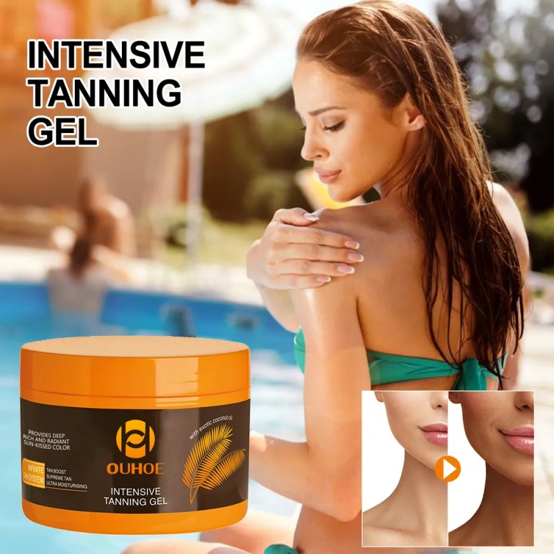 Potente Gel Bronceador/potenciador Del Bronceado/hidratante