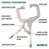 URASISTO 11-Inch C-Clamp Locking Pliers, Heavy Duty Welding C Clamp