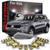 WLTATBUA LED Interior Light Kit Package Replacement for KIA Sorento