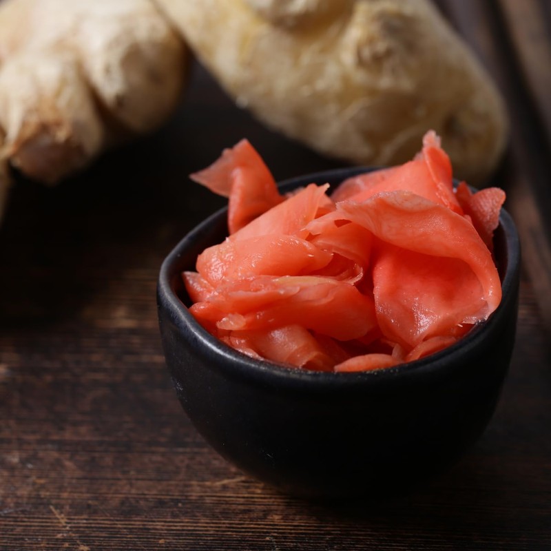 LV ZHENG FOOD - Cons. Red Ginger Slices (1 x