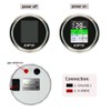 Auto Digital GPS Speedometer Odometer Waterproof TFT Screen 3-3/8" GPS