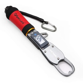 SANLIKE Digital Fish Grip, Digital Measuring Scale Fishing Gripper, Fits Large Fish, 55.1 lbs (25 kg)