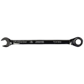 Full Polish Combo Non-Rvrsble Ratchet Wrench 11/32"-12 Pnt