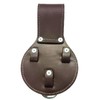 Zeluga 20-412 Premium Leather 3 Rings Spud Wrench Holder, Heavy