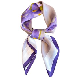 Dailyacc Hair Bandanas Scarf For Women Lightweight Fashion Neck Silk Satin Head Scarves For Sleeping Handbags Scarf