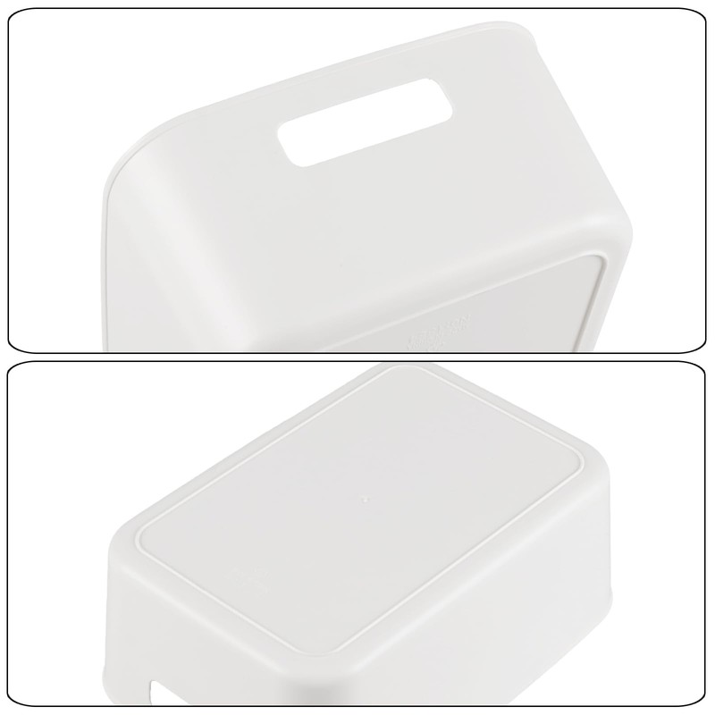 Vcansay 6 Packs Small Cabinet Storage Bin, Kitchen Organizer Bin,