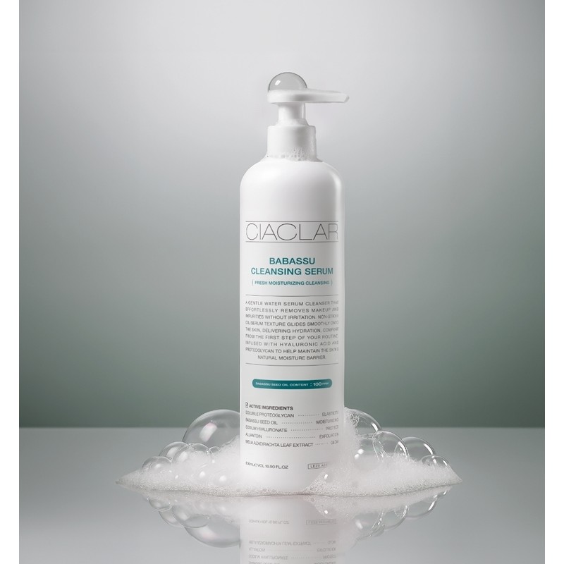 Leje Babassu Cleansing Serum 500ml Hypoallergenic Mildly Acid All-in-One Mixed