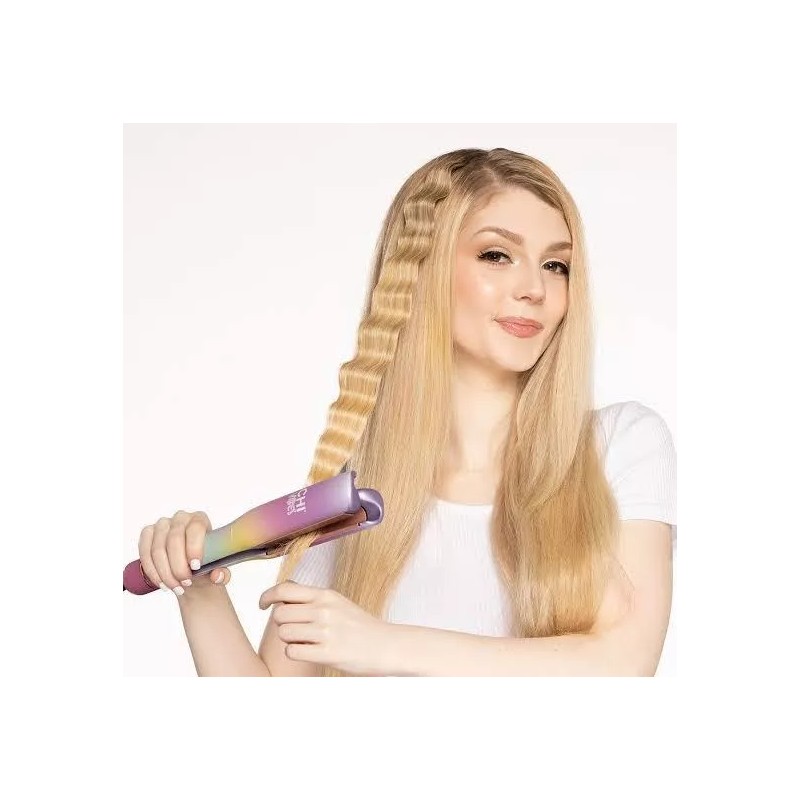 CHI Oferta Plancha Onduladora Y Rizadora Chi Vibes Multifunciona