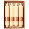 Root Candles Unscented Dinner Candles Premium Beeswax Blend Boxed Candle