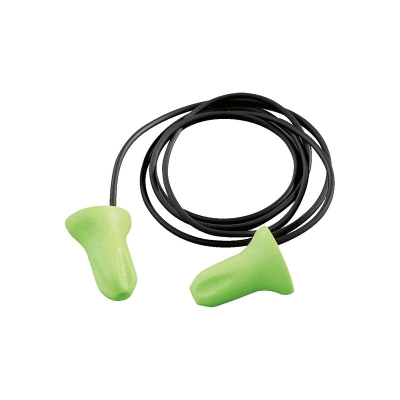 Uvex hi-com ear plugs with cord, 100 pairs