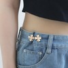 Clover Jeans Button 10 Sets Pant Waist Tightener, Adjustable Waist
