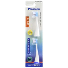 Panasonic EW0938-W Doltz Replacement Stain-Off Brush, Set of 2, White