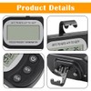 Digital Frigerator Thermometer 2 Pack, Waterproof Fridge and Freezer Thermometer,