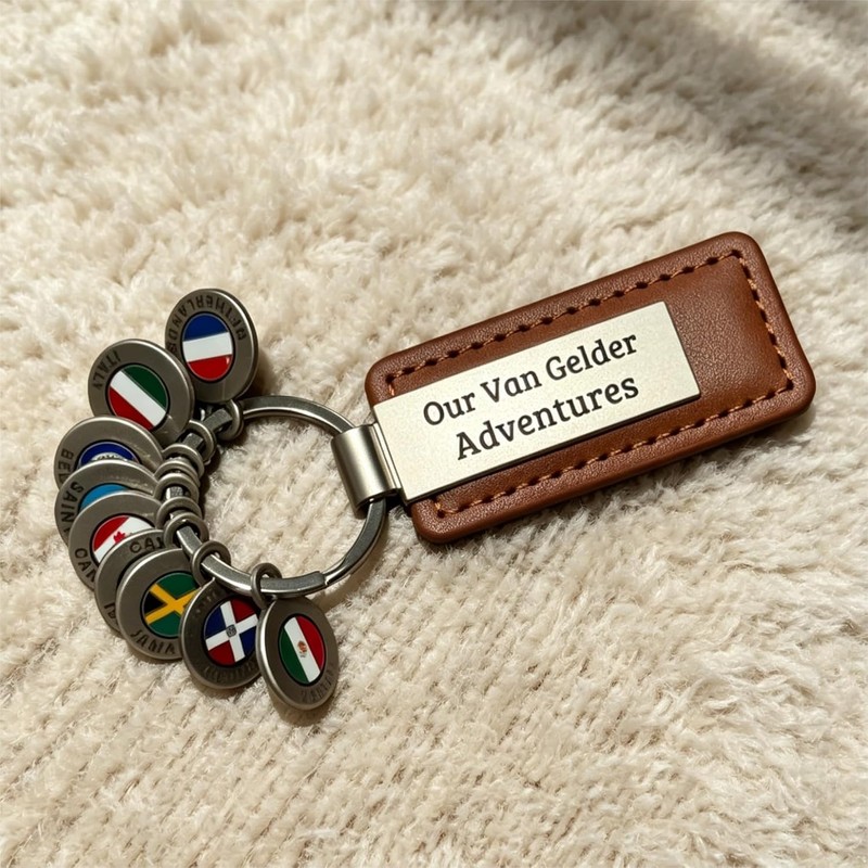 Llavero personalizado grabado para hombre