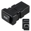 EVRBUL Aux Port Input Auxiliary Jack Adapter Compatible with Toyota