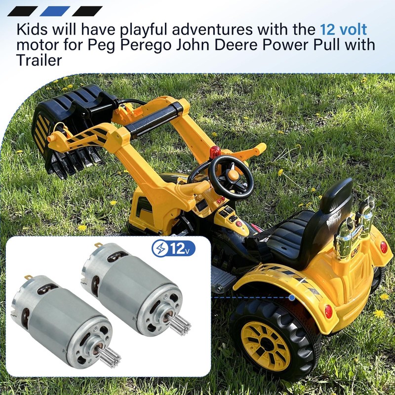 12V Gearbox Motor Drive Engine for Peg Perego Kids Ride-On
