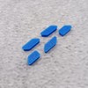 ULEIVA Replacement Buttons 5X Button Blue Compatible with Garmin Edge