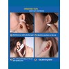 DJCIW 21PCS Ear Piercing Kit,Disposable Ear Piercing Gun Kit with