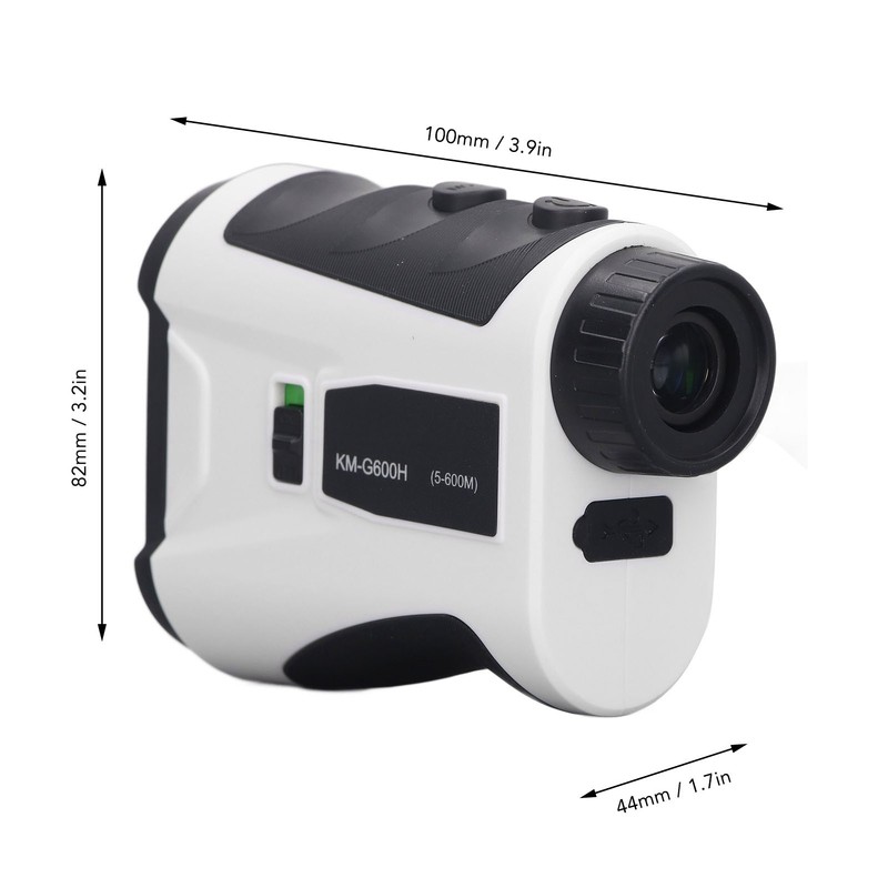 600m Range Finder with Slope Switch High Accuracy Portable Rechargeable