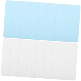 KICHOUSE 200sheets Blank Kraft Memo Cards Index Cards for Vocabulary Notes Reminders Smooth Paperboard for Easy Writing for School Study Crafts