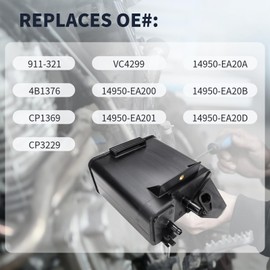 AIKEPT 911-321 Evap Canister Compatible with Nissan Frontier 2005-2021, Xterra 2005-2015, Pathfinder 2005-2012 Vapor Canister Replaces OE# CP3229 14950-EA200 Charcoal Canister