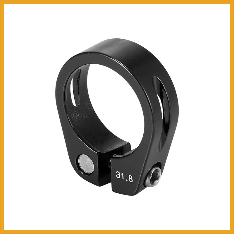Partuto 31.8mm Aluminium Alloy Bicycle Seat Post Clamp Seat Post