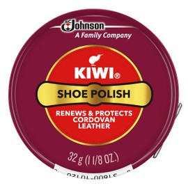 Kiwi Cordovan Shoe Polish, 1-1/8 oz