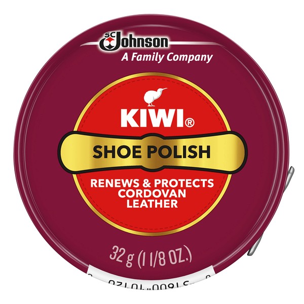 Kiwi Cordovan Shoe Polish, 1-1/8 oz