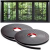 59 Ft Window Grille Inserts Grid Kit, Self-Adhesive Peel and