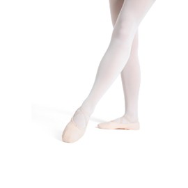 Capezio Women's Leather Juliet Ballet Shoe Flat, Light Pink, 8.5