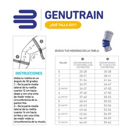 BAUERFEIND GenuTrain Padded Patella Knee Support 26794 Black