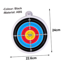 Gatuida 1pc Archery for Boy Girl Arrow Bow Practicing Archery Target Prop Easy Clean Dry Abs Material