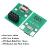 QUARKZMAN FFC FPC Connector Board 8 Pins 0.5 mm Socket