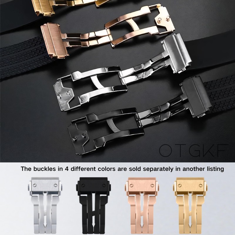 OTGKF 25mm 19mm 22mm Silicone Watch Strap for Hublot Big