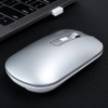 HXSJ Wireless Mouse DualMode Rechargeable for Bluetooth 5.1 Office Game