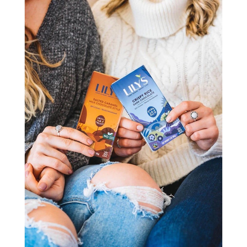 Lily's by, Stevia Sweetened, No Added Sugar, Low-Carb, Keto Friendly,