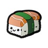 Kawaii Sushi Salmon Nigiri - Parody PVC Morale Patch |