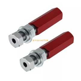 M MATI 2 X Quick-Release Motorcycle 1/4" Flag Pole Holder Mount ATV UTV Dirt Bike Whip