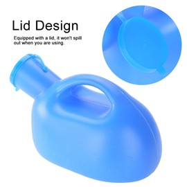 Nikou 2000 ml Portable Outdoor Urine Bottle with Lid Male Urine Urine Urine Container