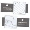 ABOOFAN 2pcs Stainless Steel Shower Soap Dish Holder Wall Mounted
