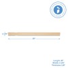 Wood Paint Stick 18 inch, Pack of 25 Paint Stir