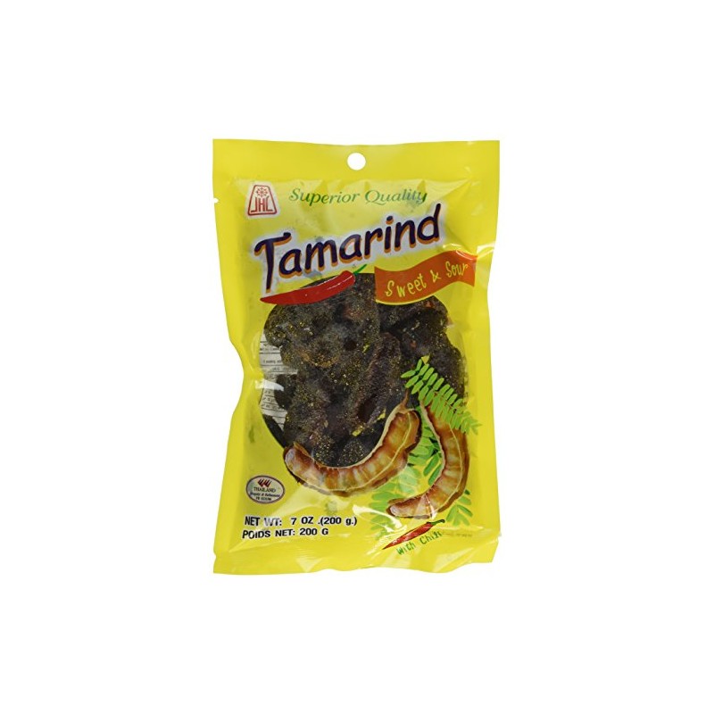 JHC Tamarind Sweet and Sour Candy, 7 Ounce