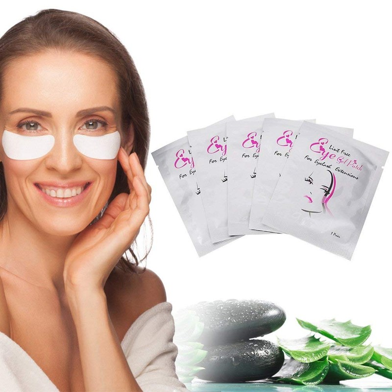 50 Pairs Eye Professional Eyelash Lash Extension Under Eye Gel Patch