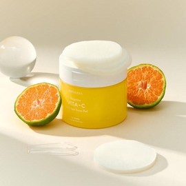 Green Tangerine Blemish Toner Pad Vitamin C Pad Whitening Cleanse Youth Acne Pore Shrinking Calming Moisture 70 sheets / 청귤잡티토너패드 비타민C패드 미백 닦토 청소년 여드름 모공수축 진정 수분 70매